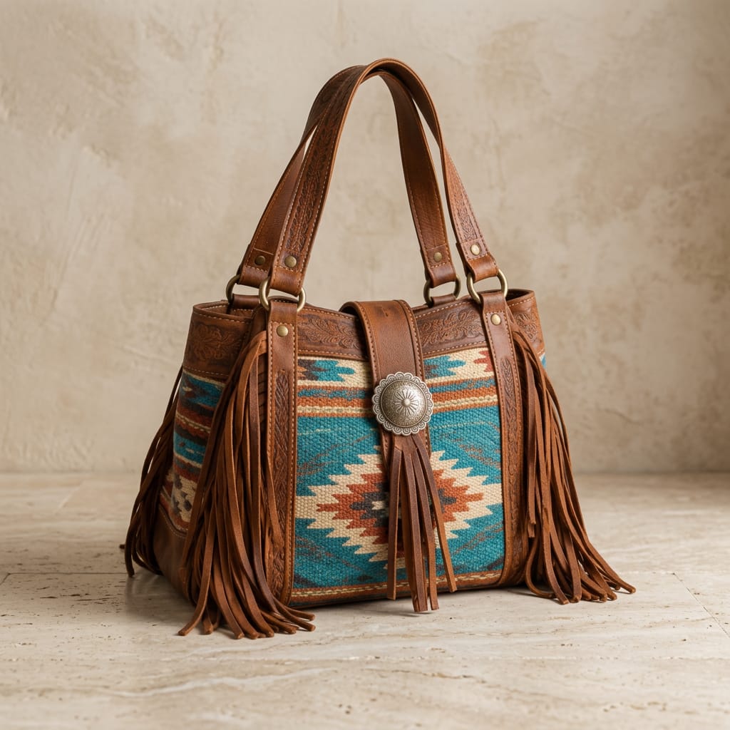 Myra Bag Saddle-Blanket Tote