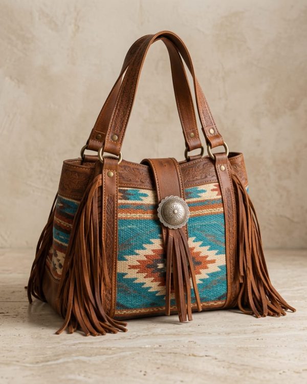 Myra Bag Tooled Leather Crossbody